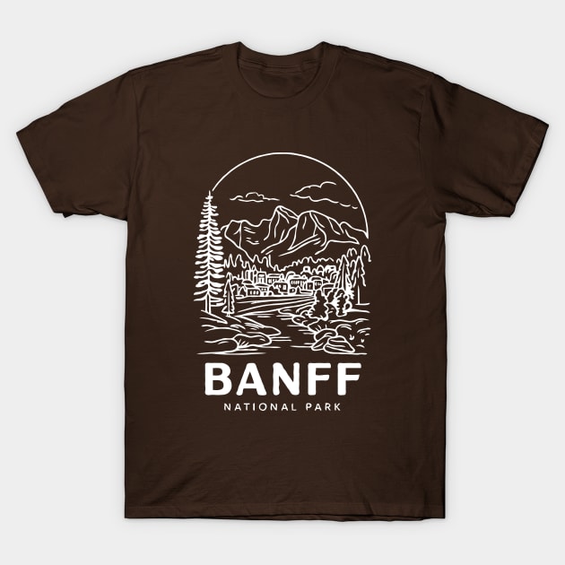 Banff National Park. Canmore T-Shirt by Chrislkf